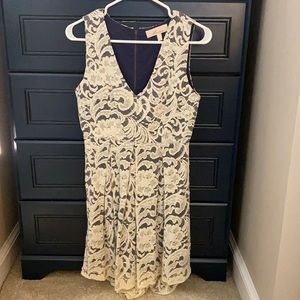 Lace V-Neck Dress